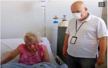 CONAPE brinda asistencia a la adulta mayor Rafaelina Valerio